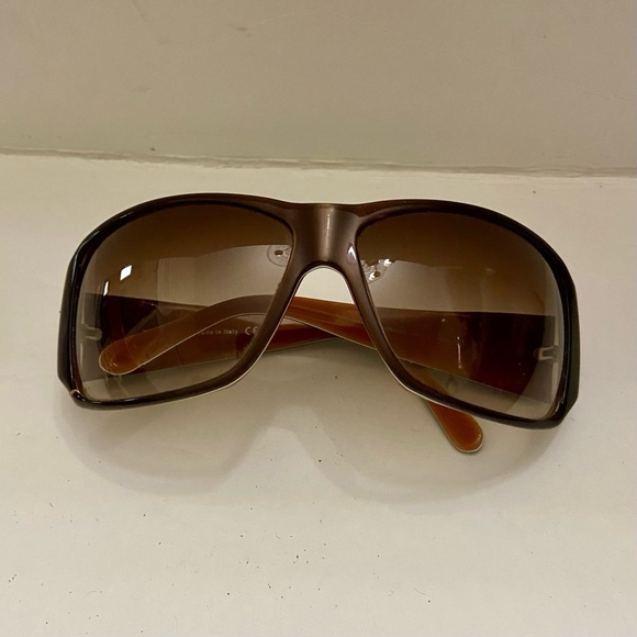 Prada Italy Brown Sunglasses SPR 09G 64-13 z4BX 2Z1 125 - Picture 2 of 10